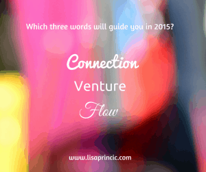 What three words willguide you in 2015-